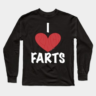 I Punch Farts Long Sleeve T-Shirt